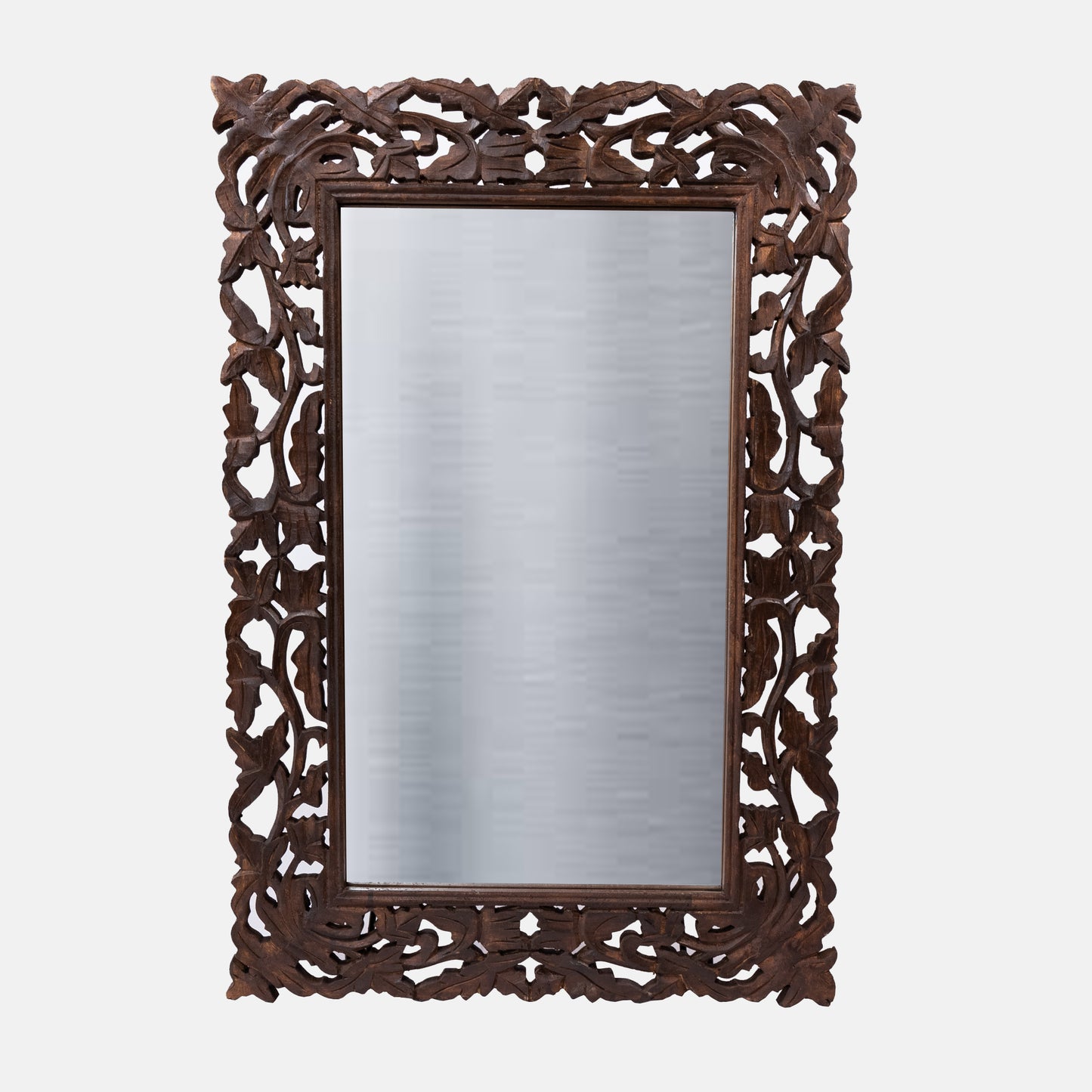 Wooden mirror