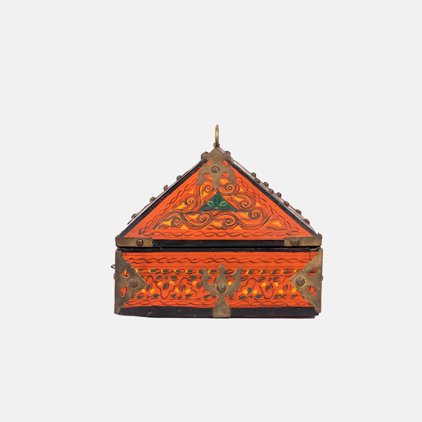 Kerala painted dowry box