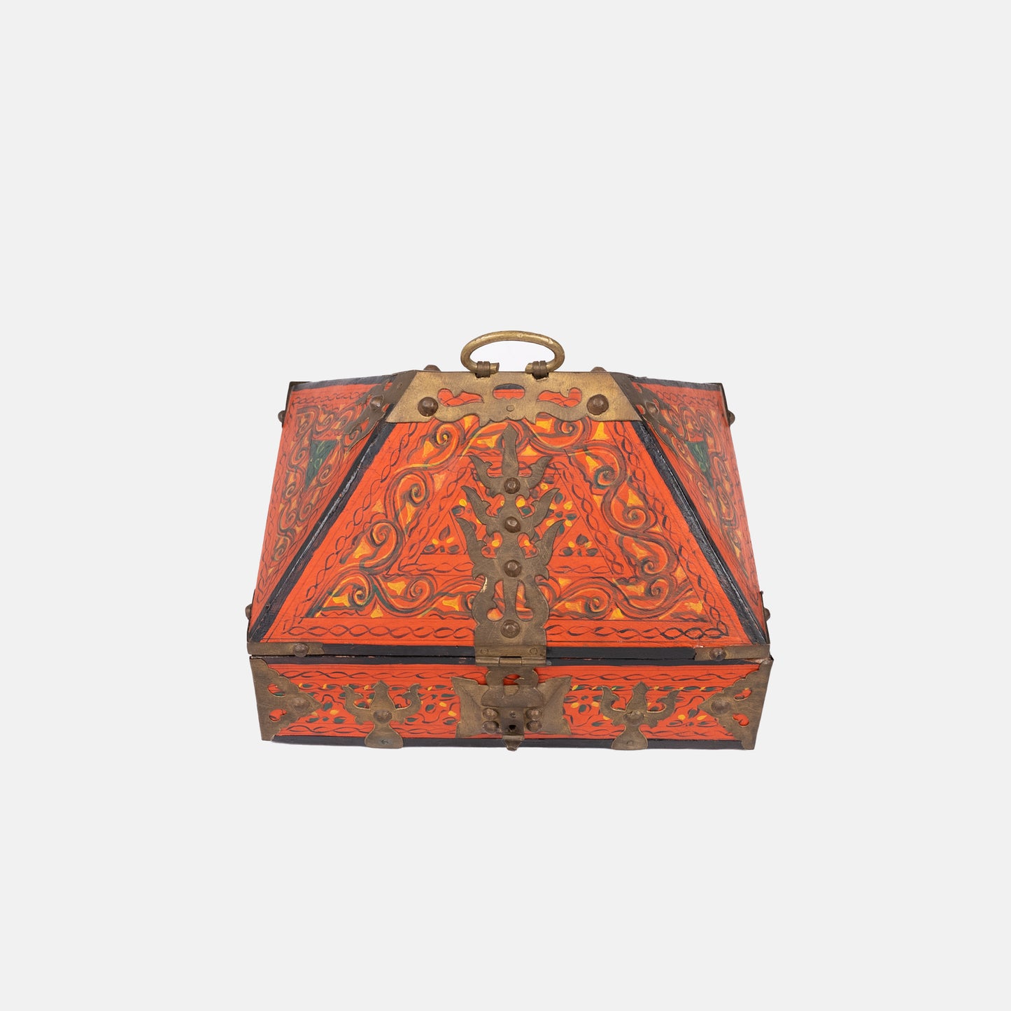 Kerala painted dowry box