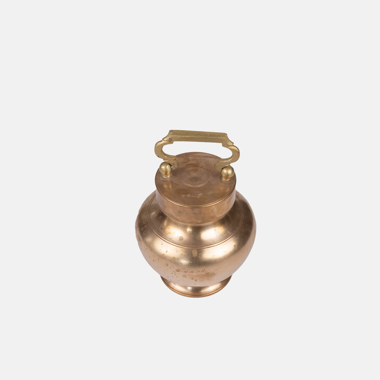 Brass antique pot